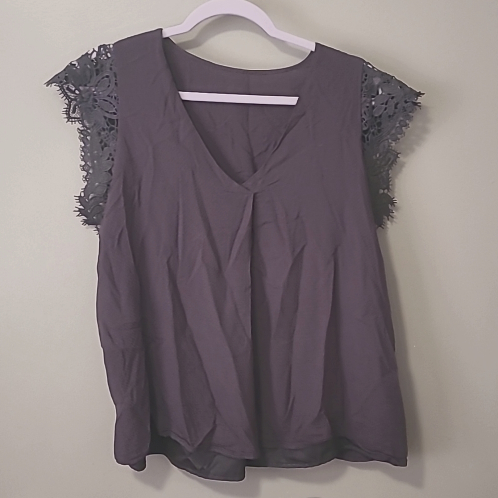 GRAY blouse